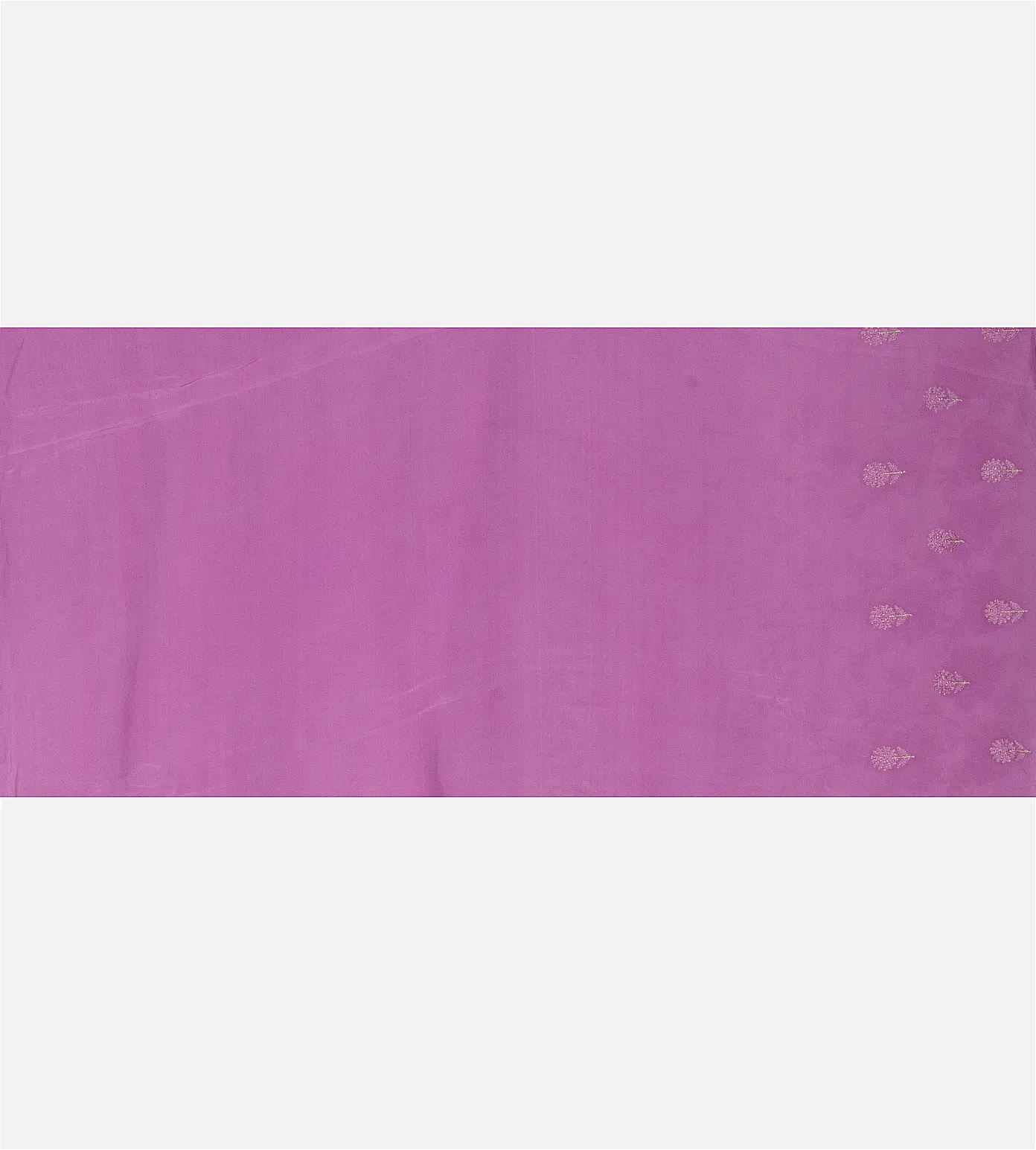 Pink Organza Embroidery Saree4