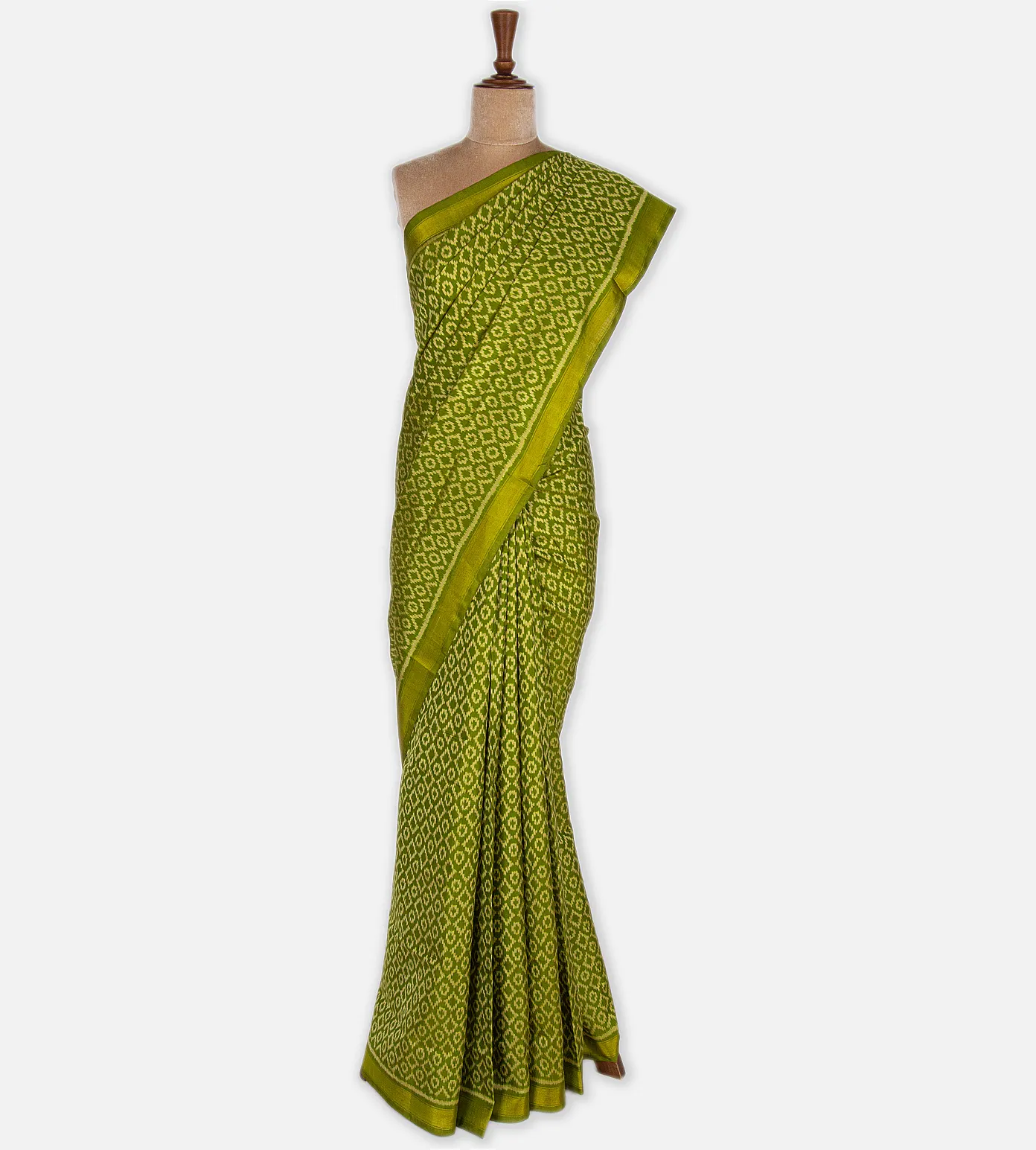 Green Patola Silk Saree2