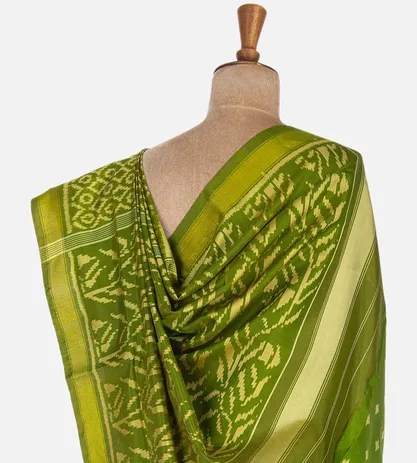Green Patola Silk Saree3