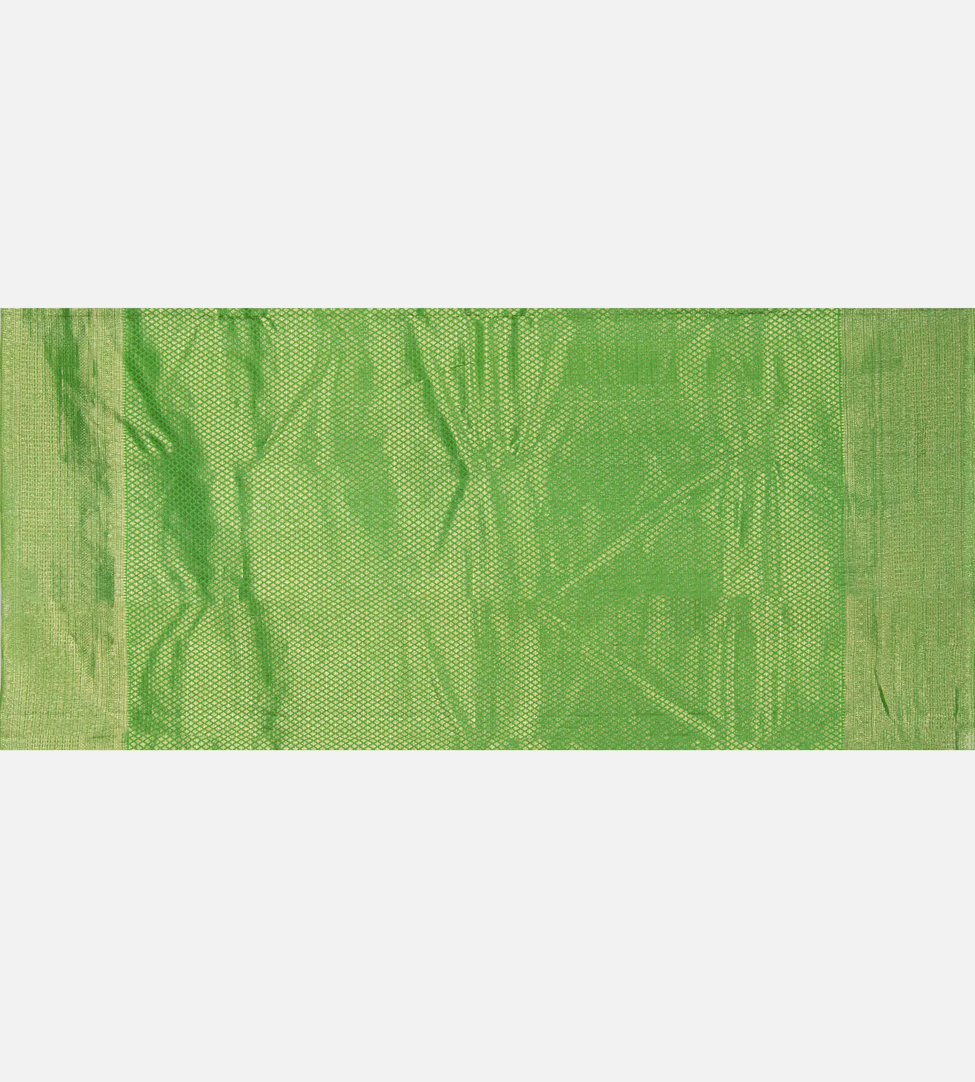 Leaf Green Kanchipuram Silk Saree4