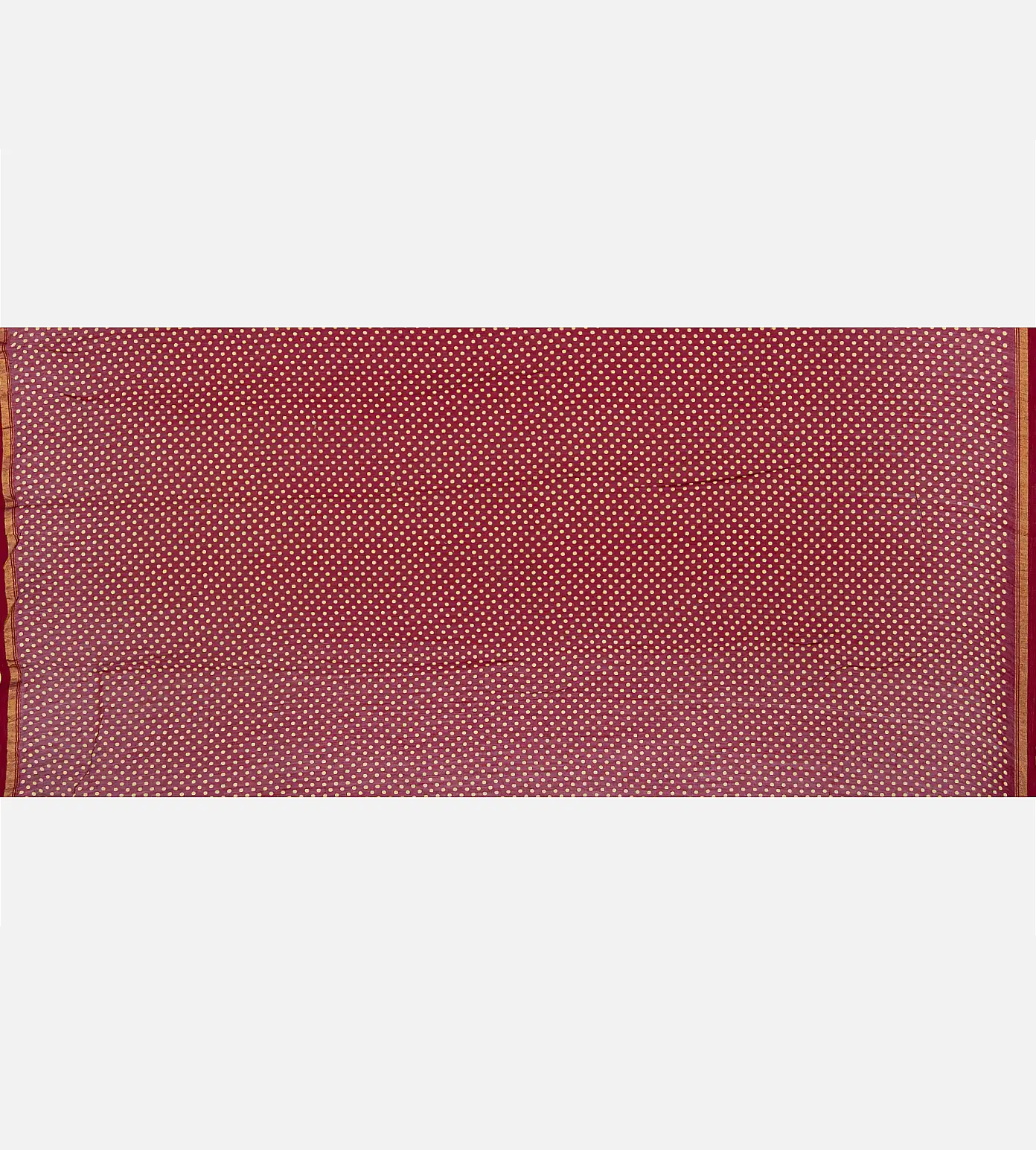 Maroon Chanderi Cotton Saree4