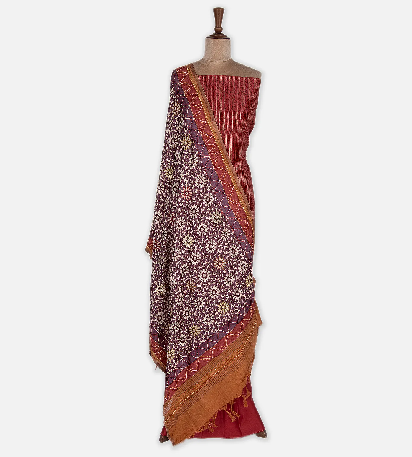 maroon-tussar-salwar-c0254842-b
