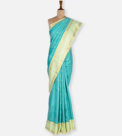 turquoise-blue-kanchipuram-silk-saree-b1044942-b