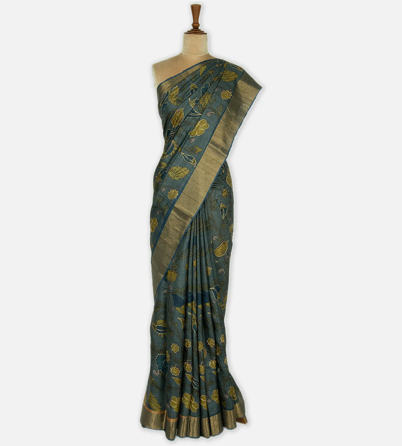 blue-tussar-saree-c0253846-b
