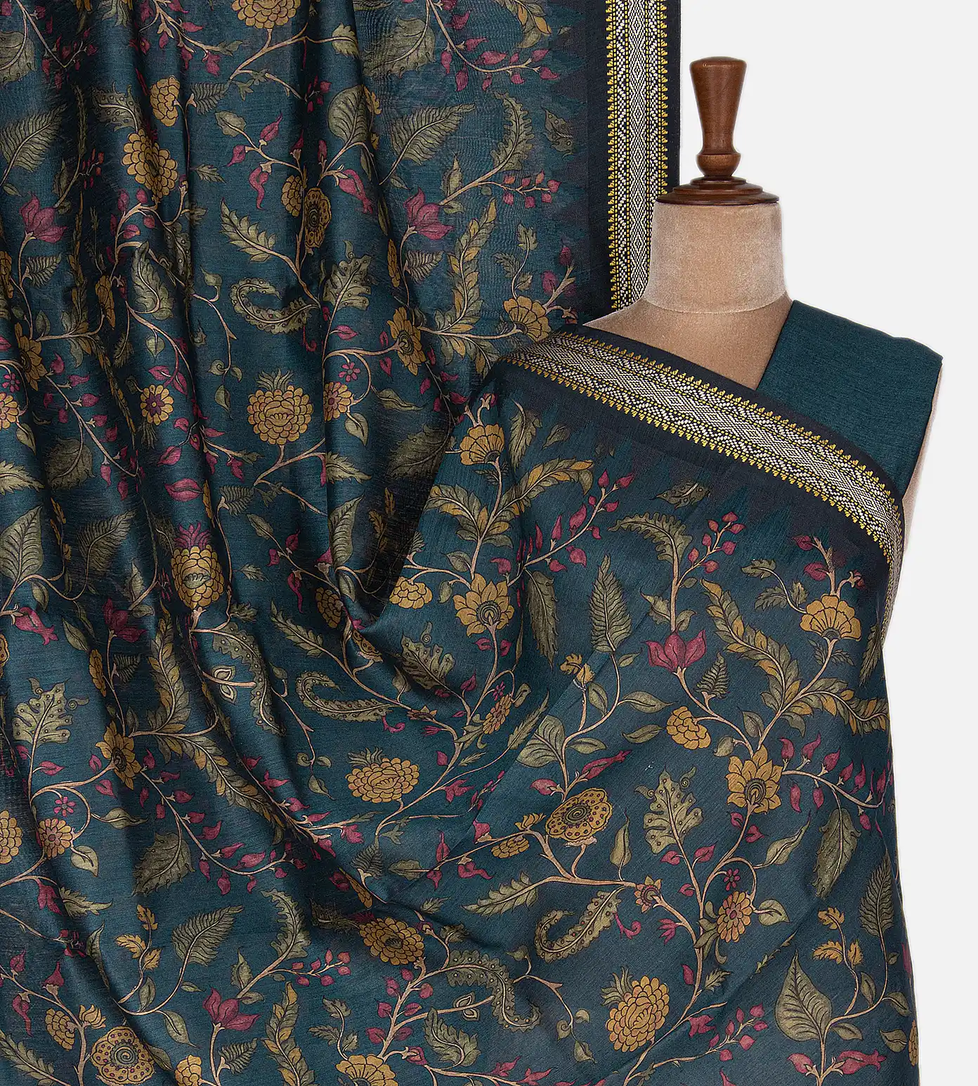 blue-tussar-saree-b1045190-a