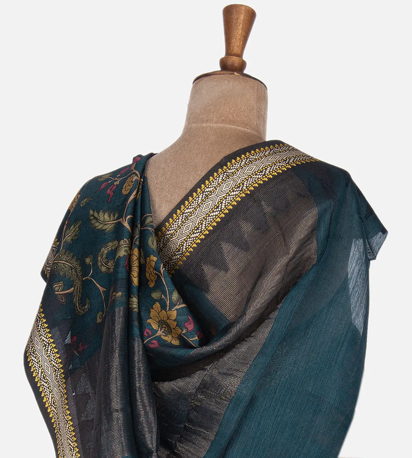 blue-tussar-saree-b1045190-c