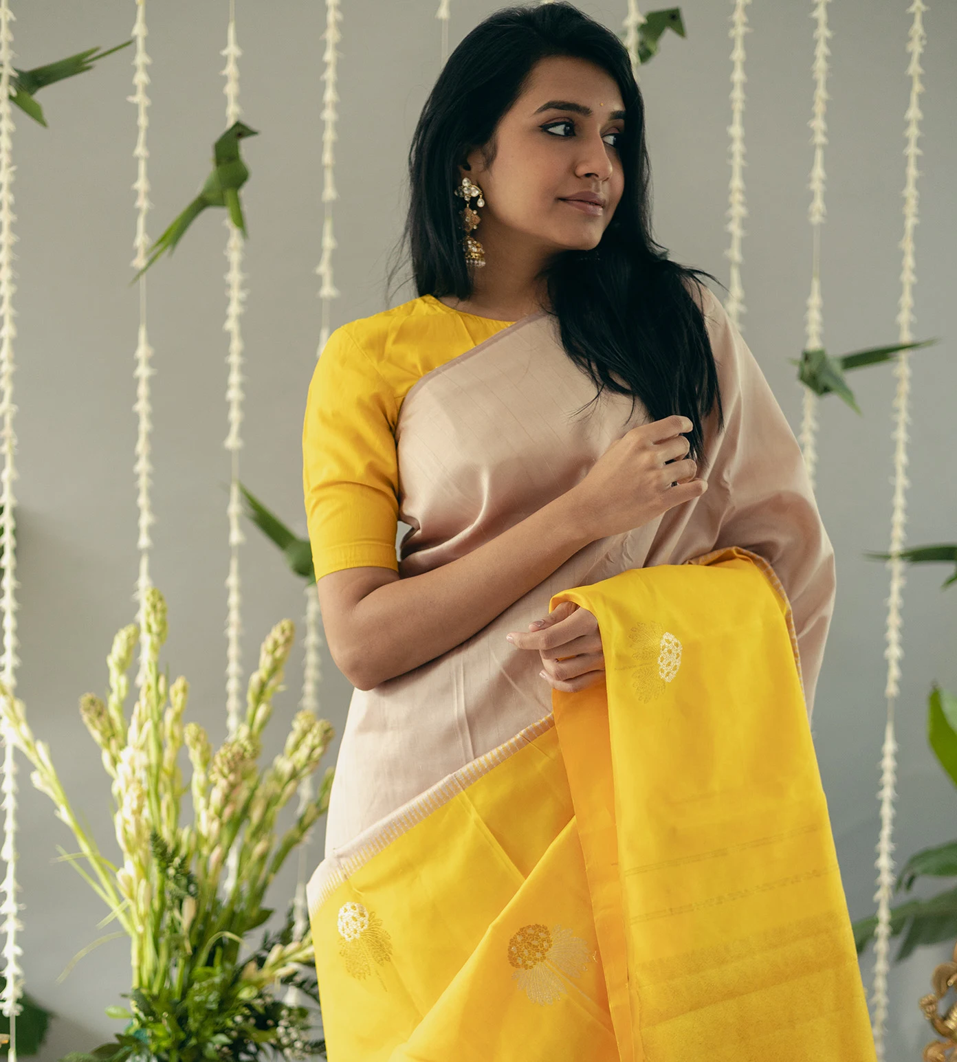 Mysore Saree Udyog - Kanchipuram silk saree known as kanjivaram pattu saree.  Buy Latest collection of Silk sarees online from Mysore saree udyog with  high-quality products . Bridal Kanchipuram Pure silk saree