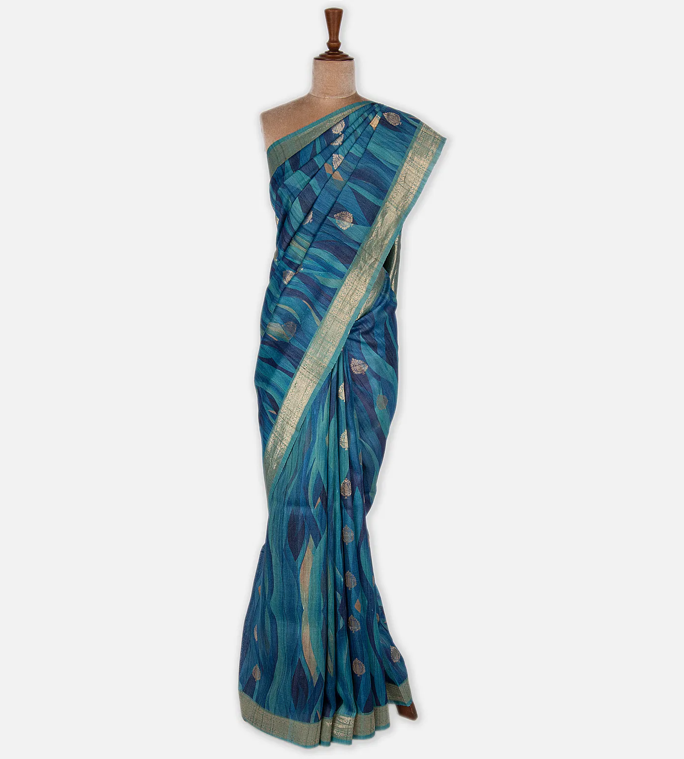blue-banarasi-tussar-saree-c0254205-b