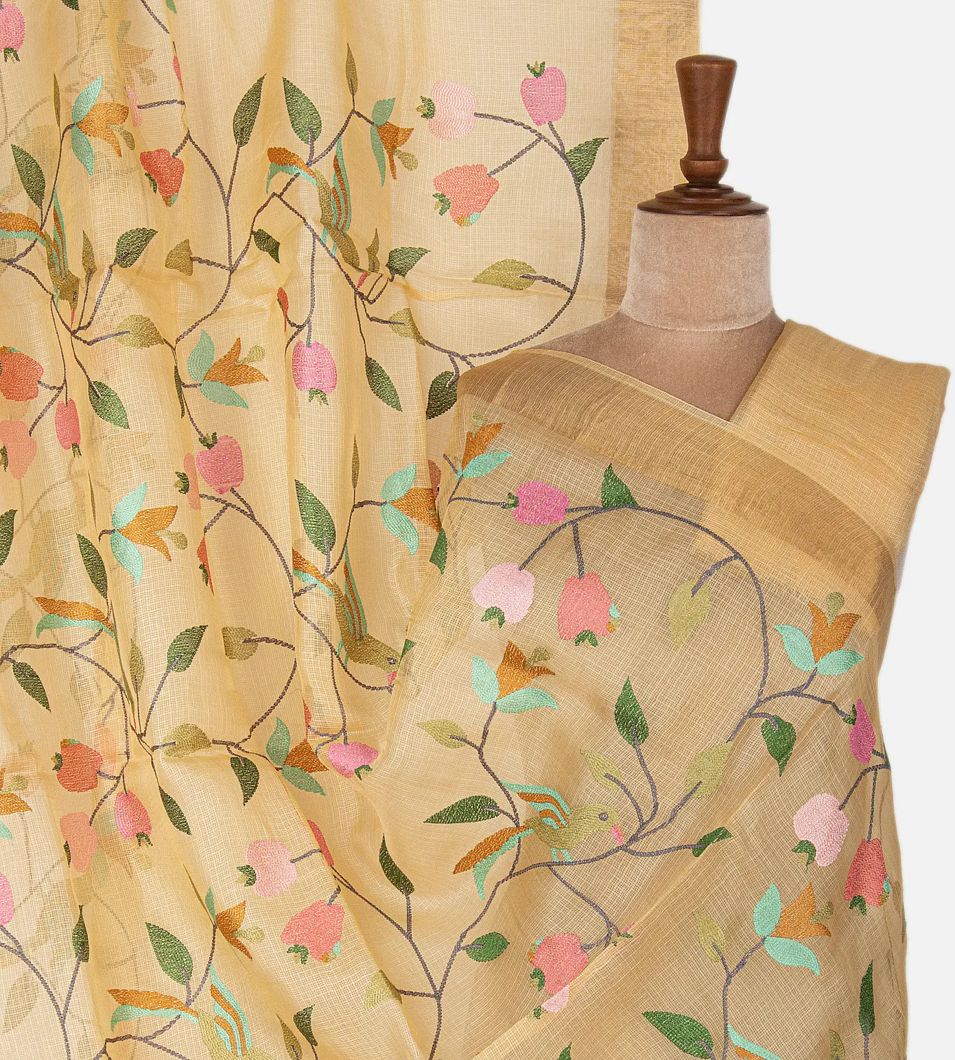light-yellow-kota-silk-saree-b1046225-a