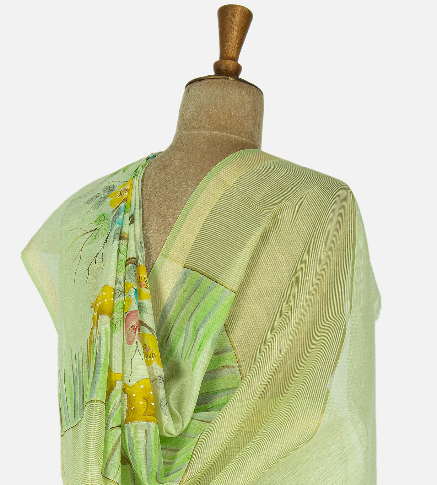 light-green-linen-saree-c0252884-c