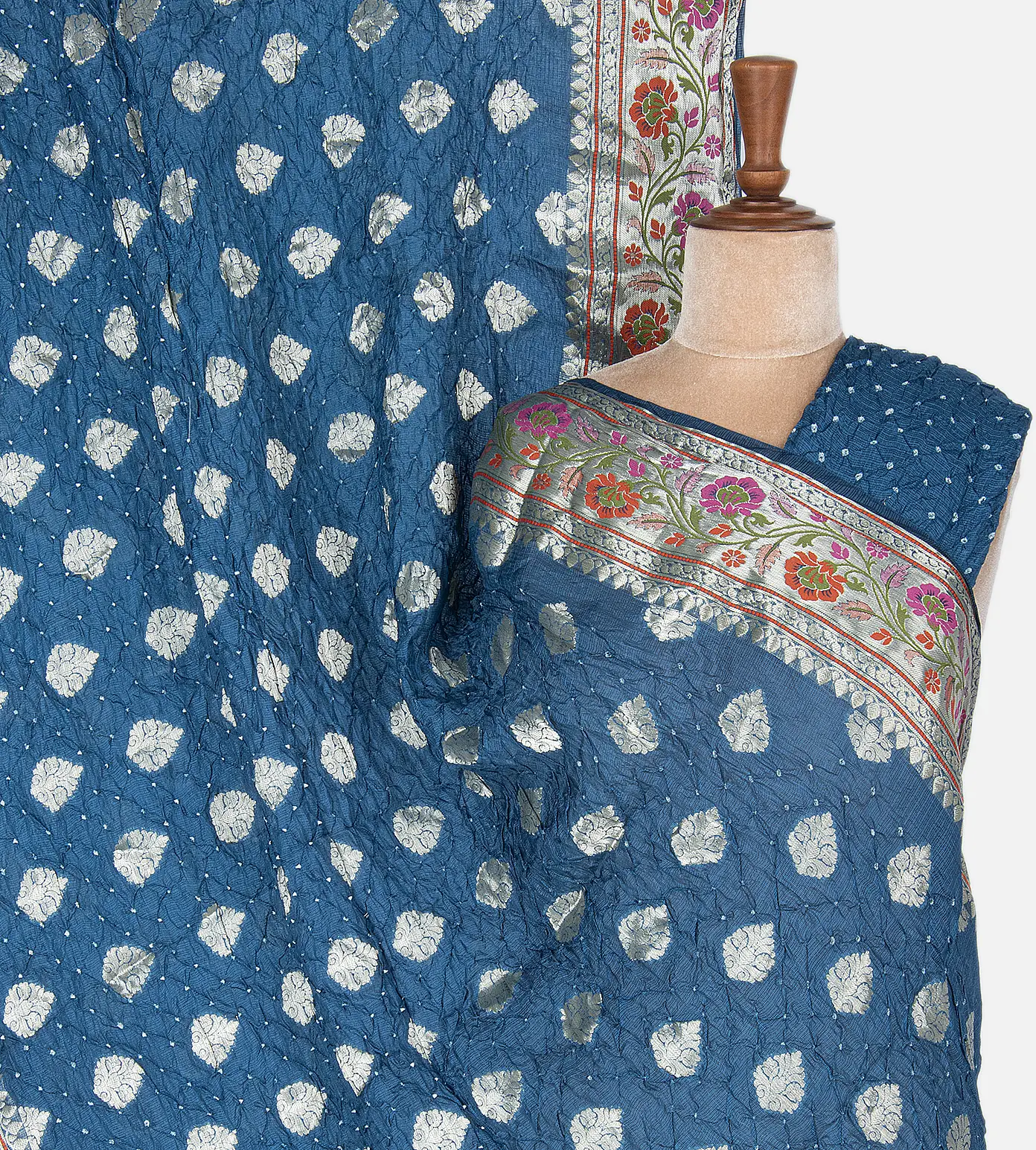 blue-kota-silk-bandhani-saree-c0253510-a