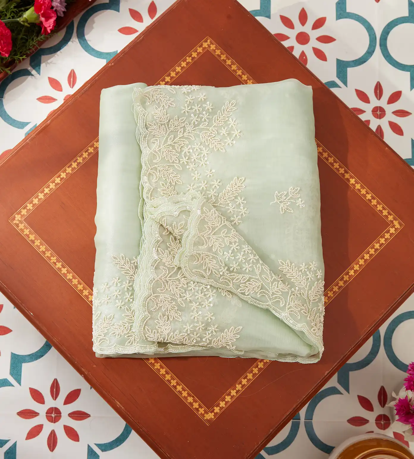 patel-green-tissue-organza-saree-b0841881-a