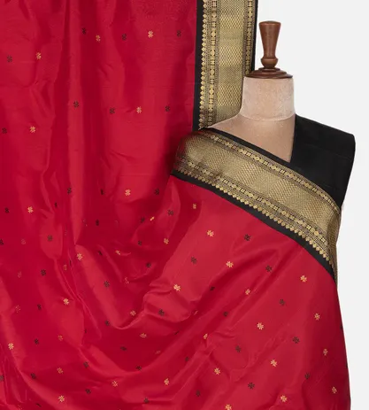 crimson-red-gadwal-silk-saree-c0253623-a