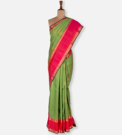 green-kanchipuram-silk-saree-b1147637-b