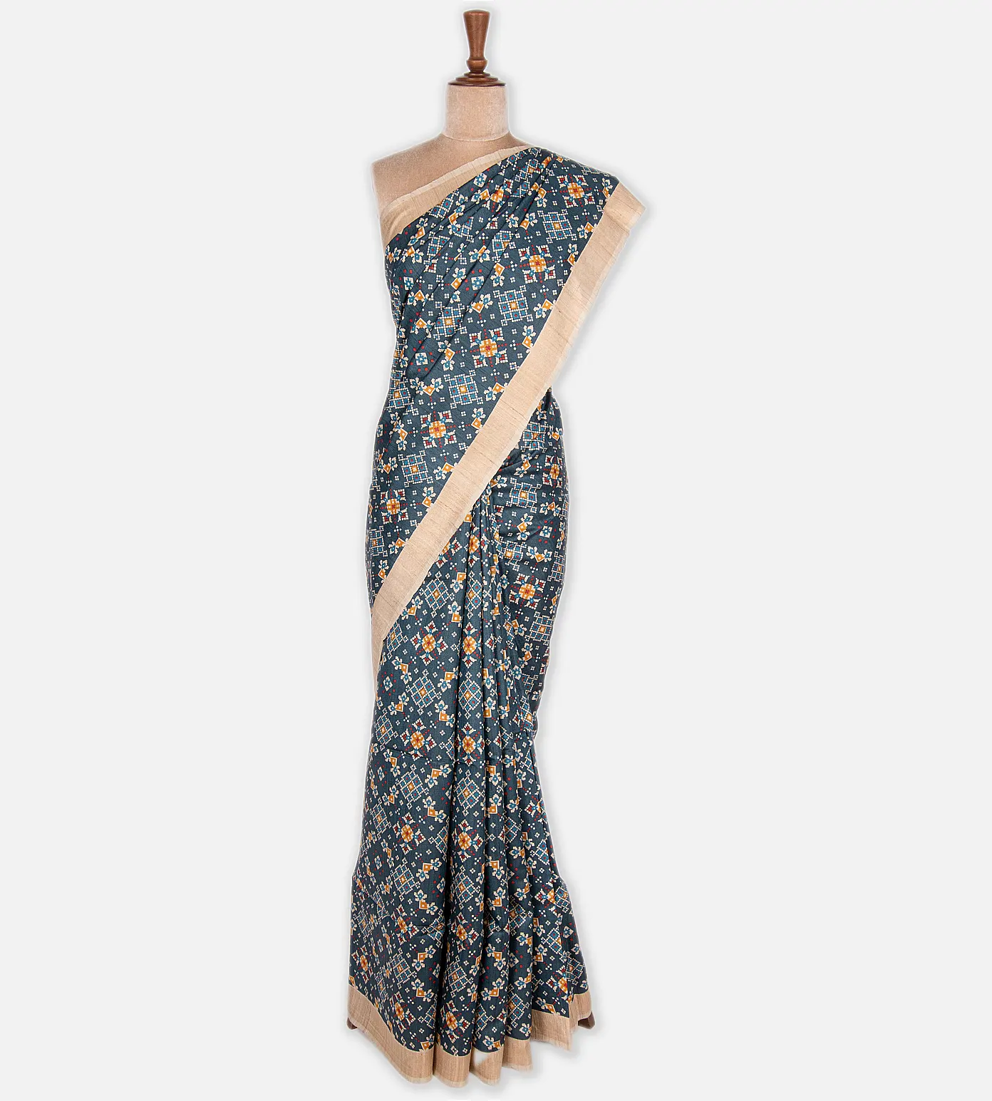 powder-blue-tussar-saree-b0943621-b