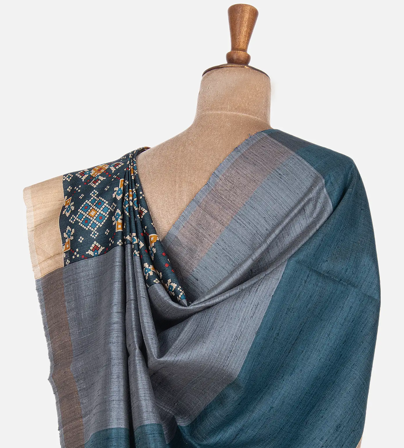 powder-blue-tussar-saree-b0943621-c