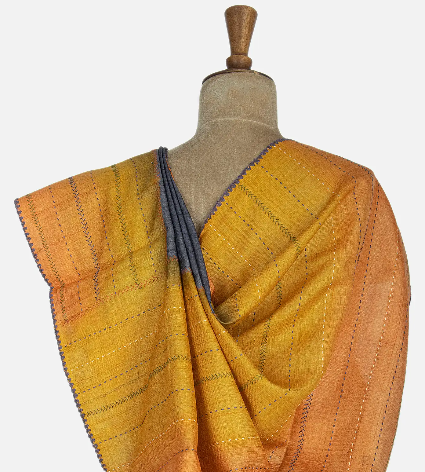 dark-grey-tussar-saree-b1249485-c
