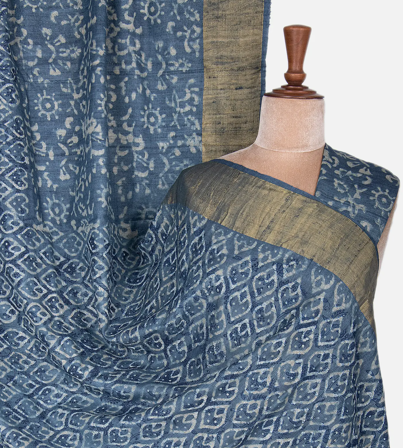 blue-tussar-saree-b0944488-a