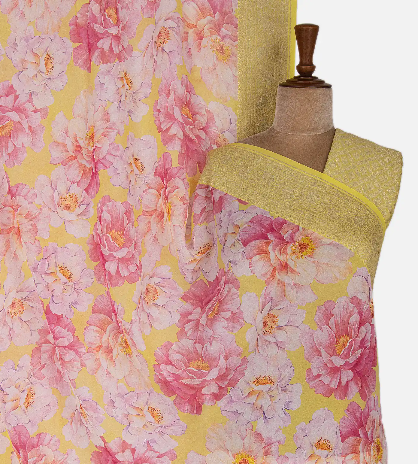 yellow-banarasi-georgette-saree-c0356043-a