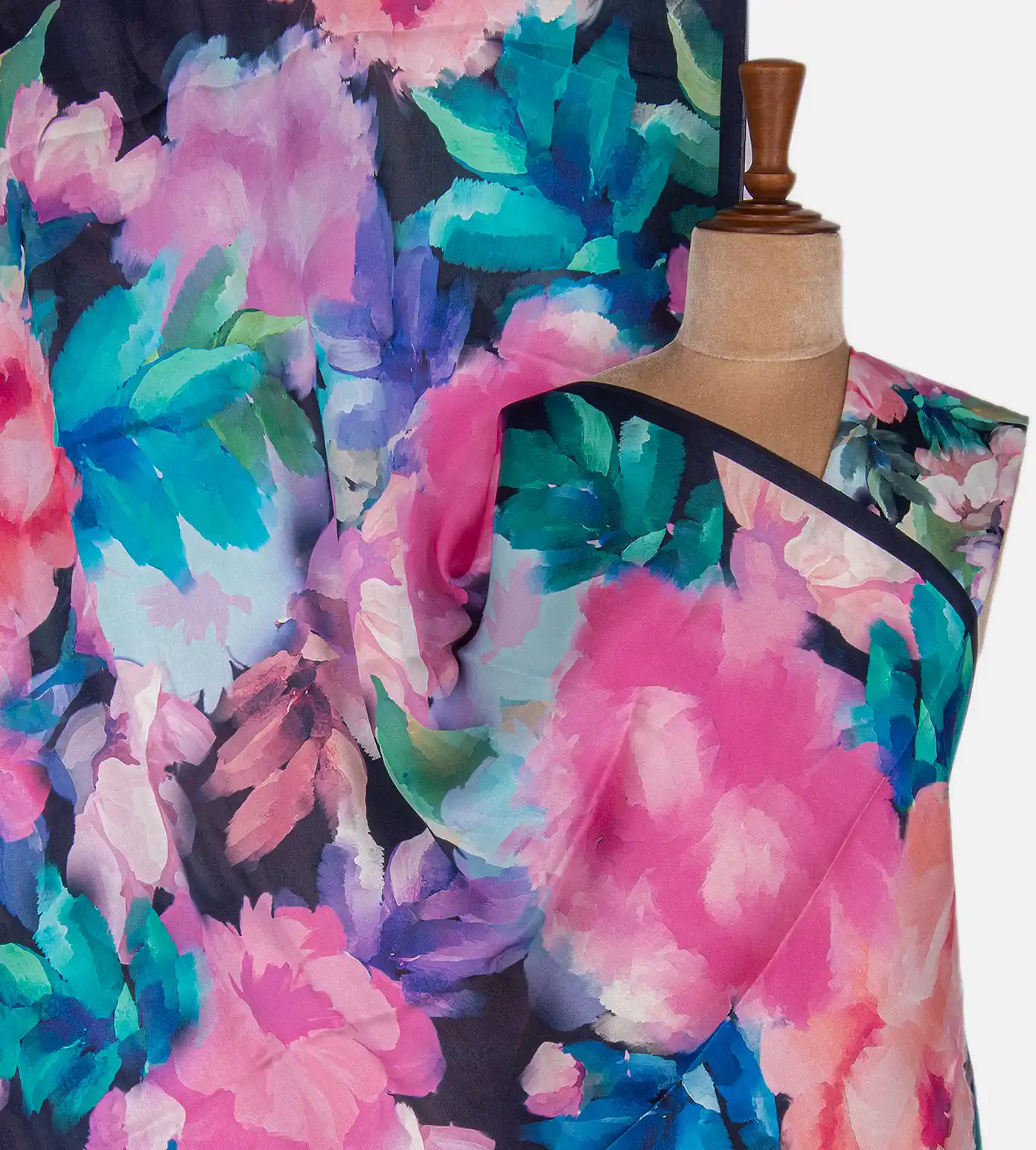 blue-satin-saree-c0356115-a