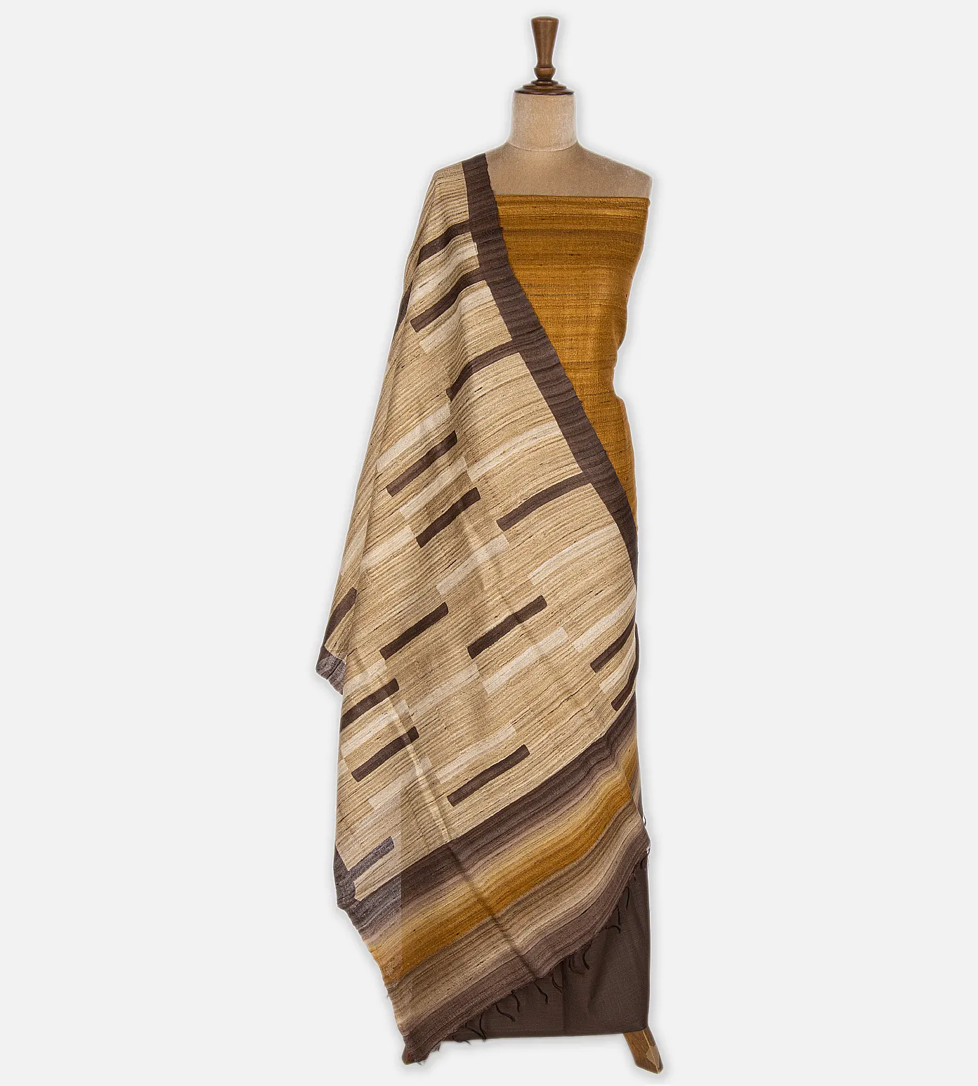 yellow-tussar-salwar-b1148982-b