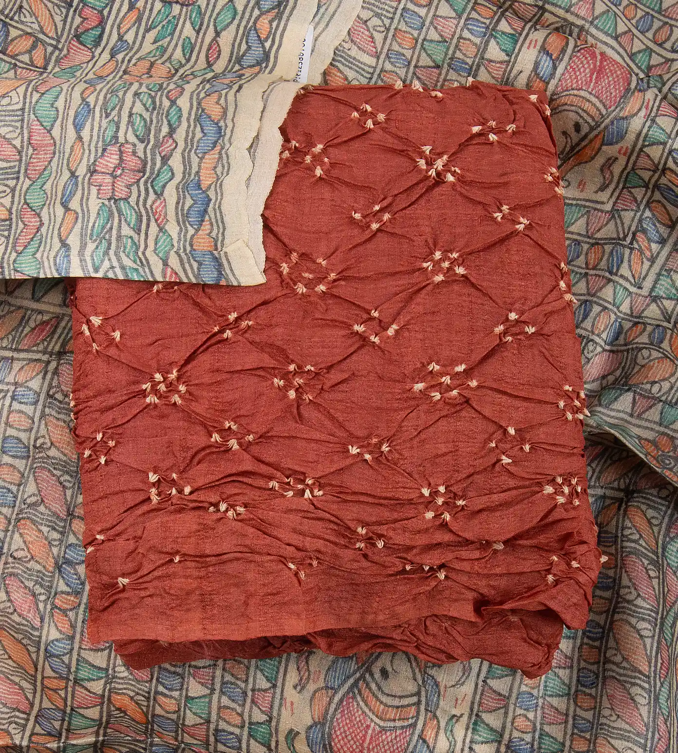 red-tussar-salwar-b1147319-a