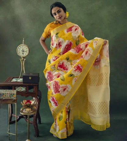 yellow-kora-kanchipuram-silk-saree-b1148212-b