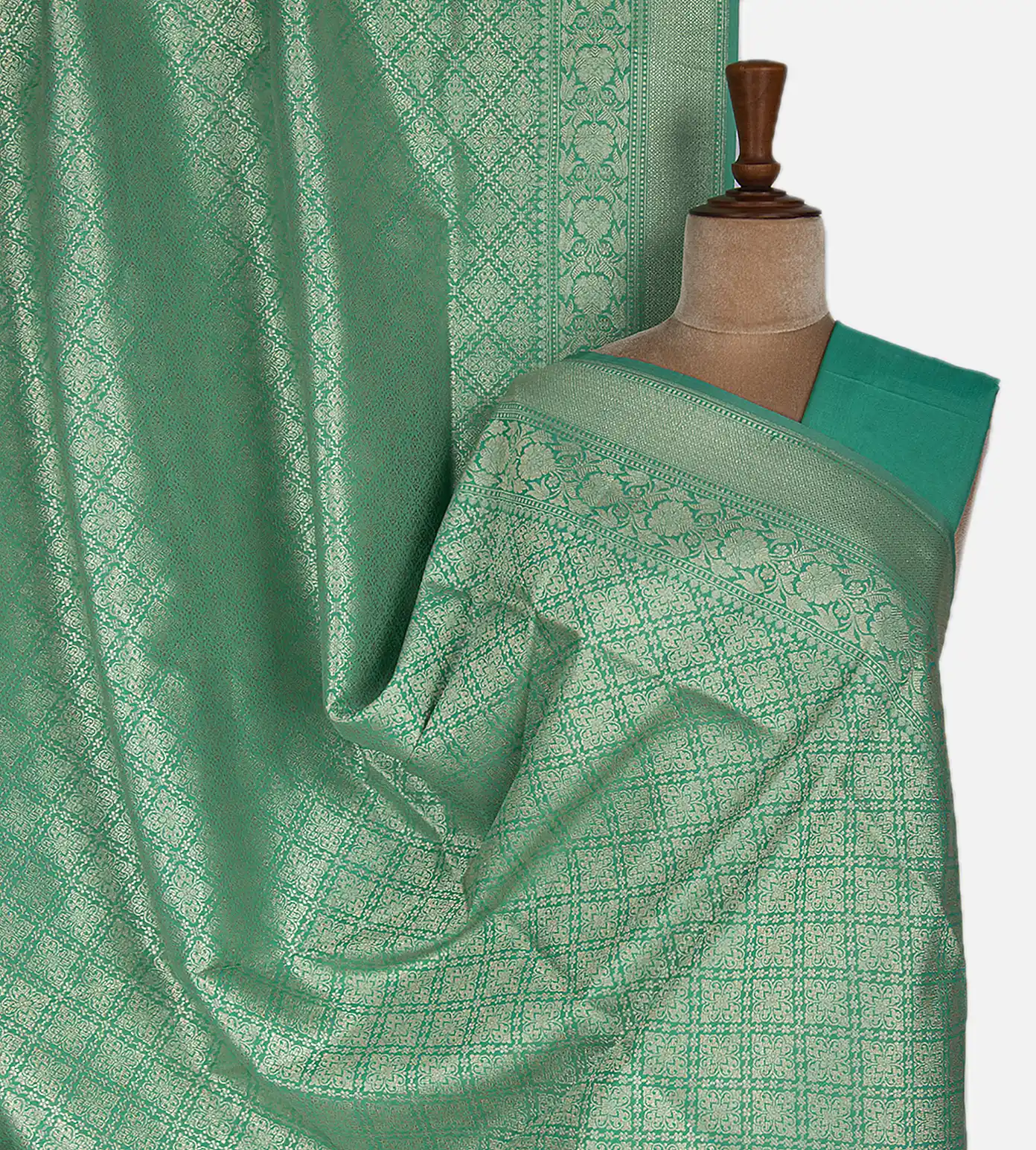 sea-blue-semi-banarasi-silk-saree-c0456220-a
