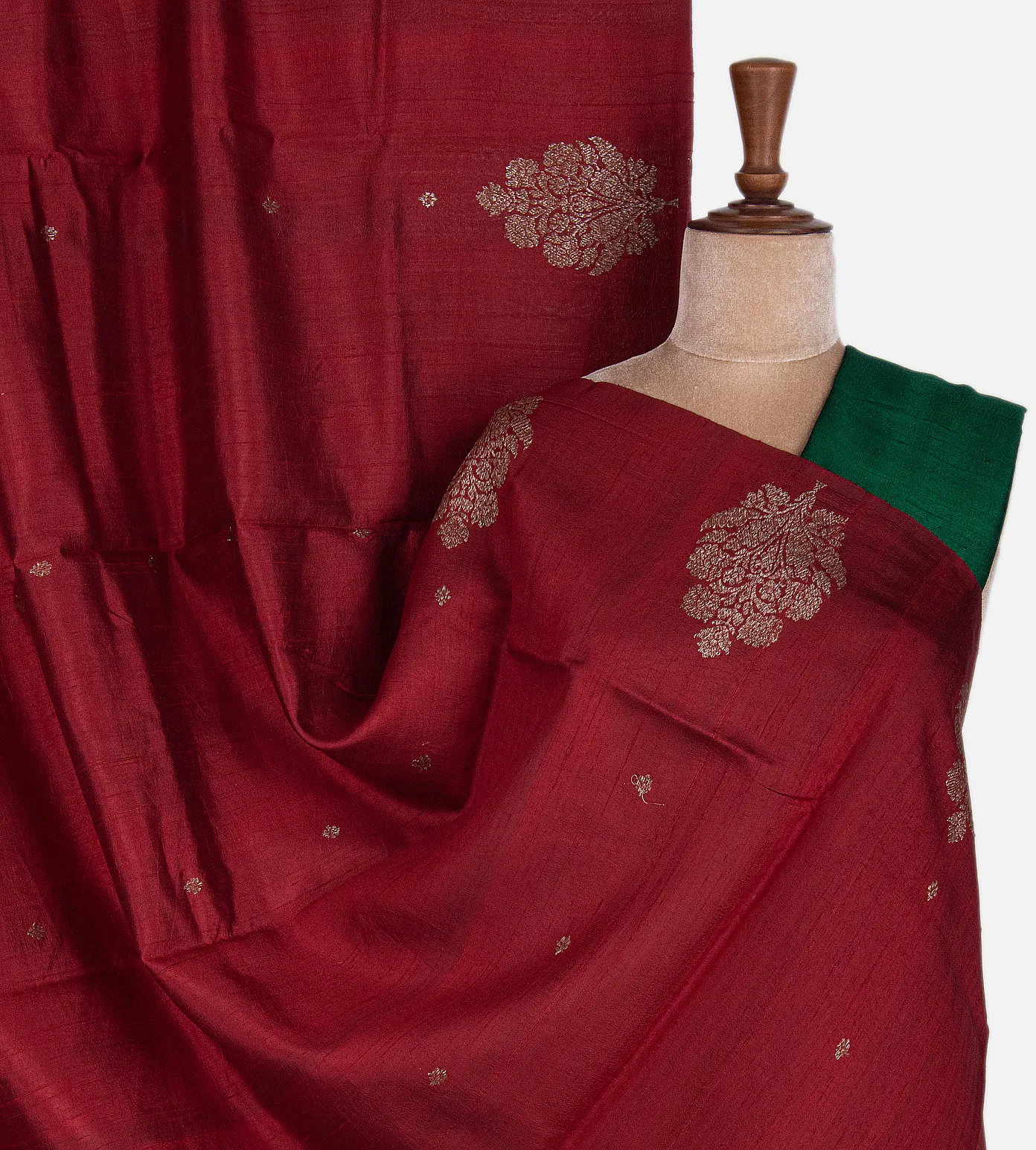 red-banarasi-tussar-saree-c0456858-a