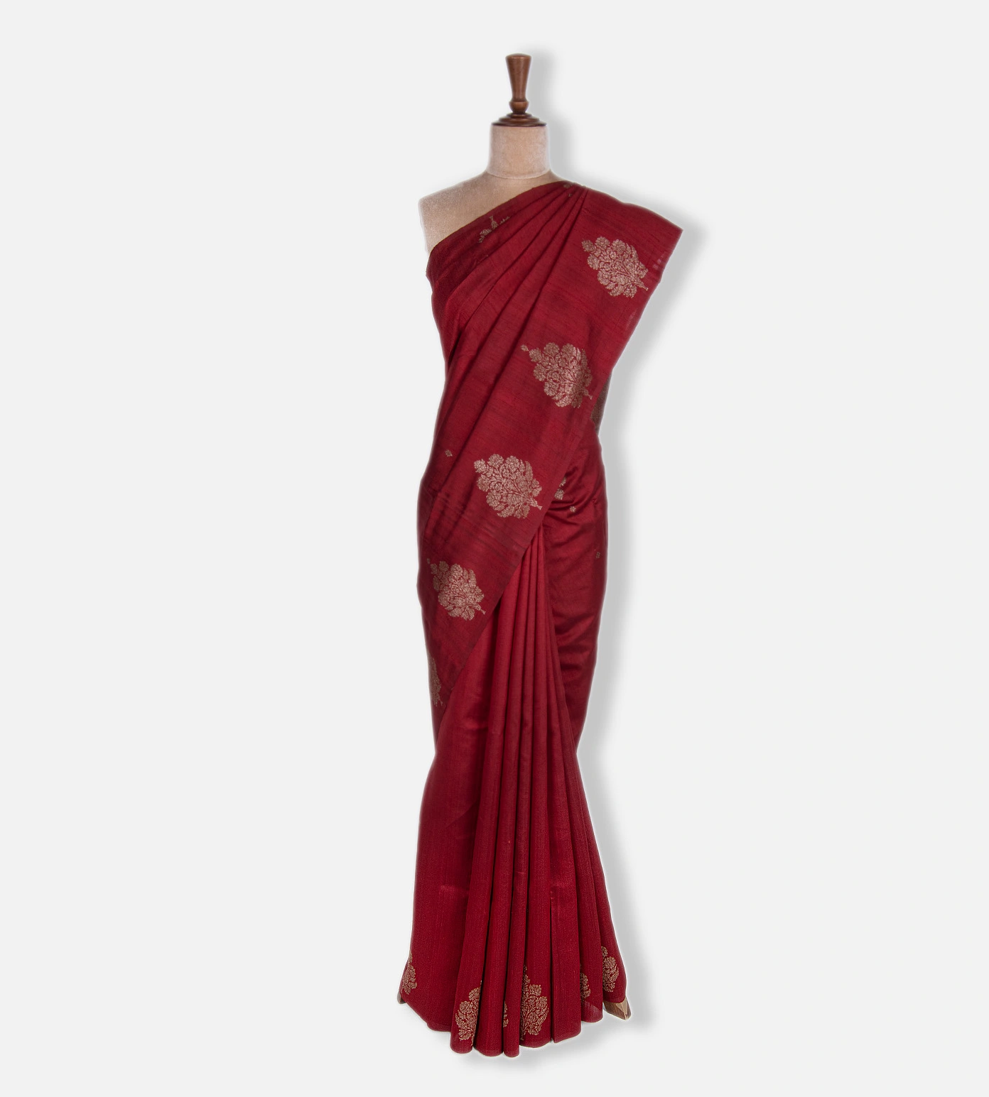 red-banarasi-tussar-saree-c0456858-b