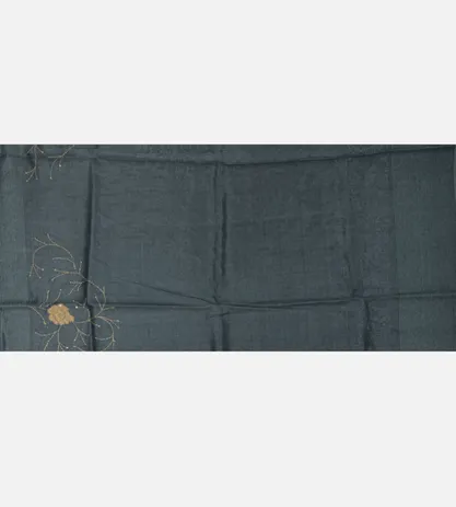 dark-grey-tussar-embroidery-saree-c0355676-d