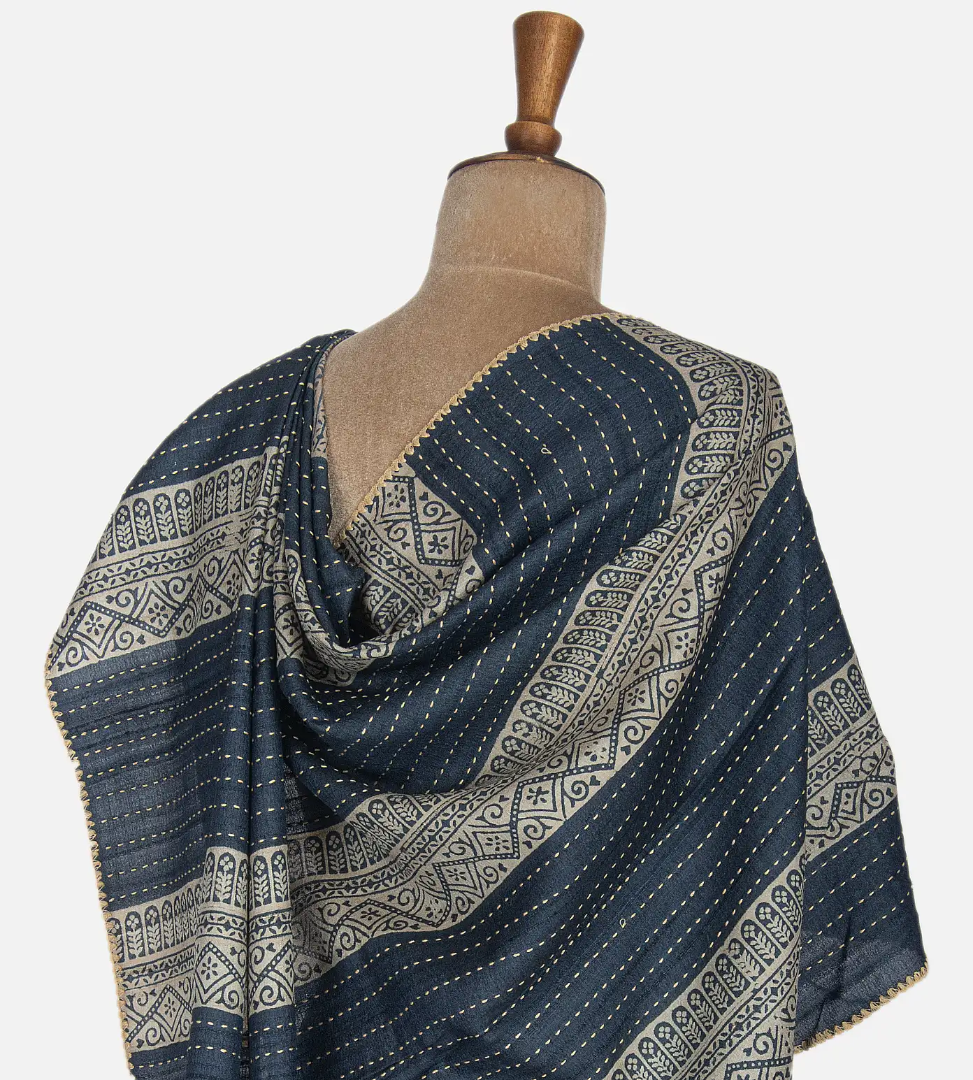 dark-grey-tussar-saree-b1249469-c