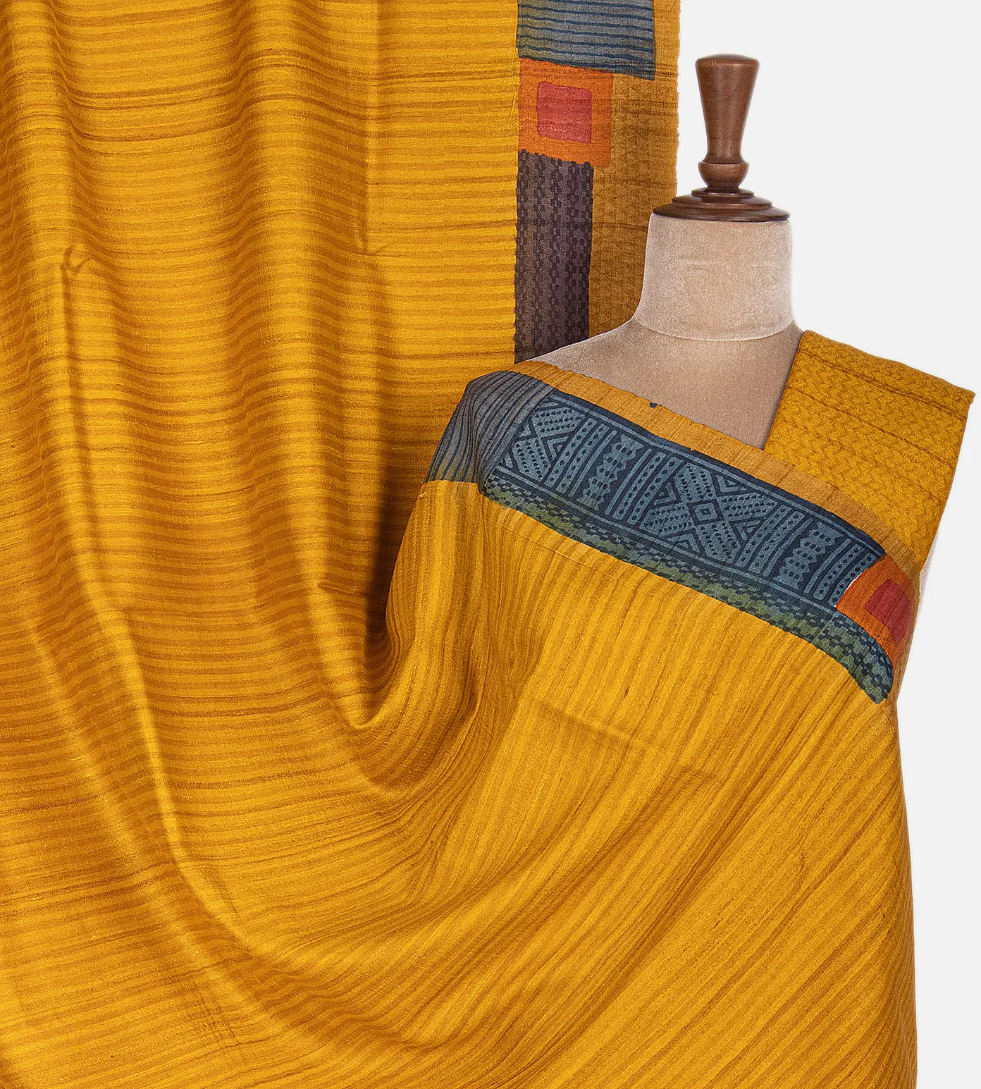 yellow-tussar-saree-b0942803-a