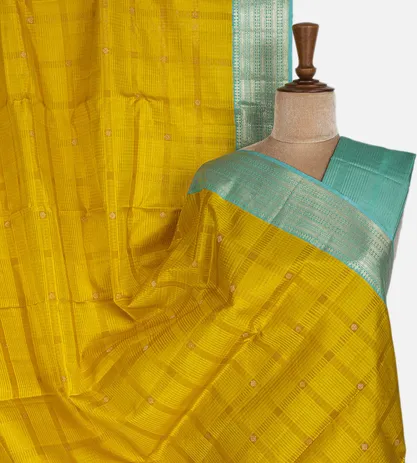 yellow-kanchipuram-silk-saree-b1046579-a