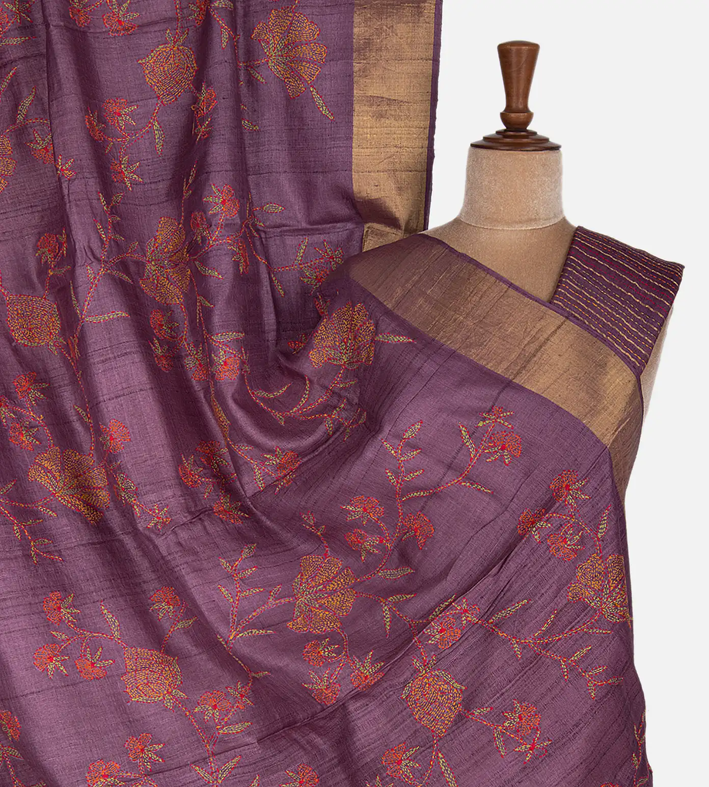 onion-pink-tussar-saree-b1249455-a