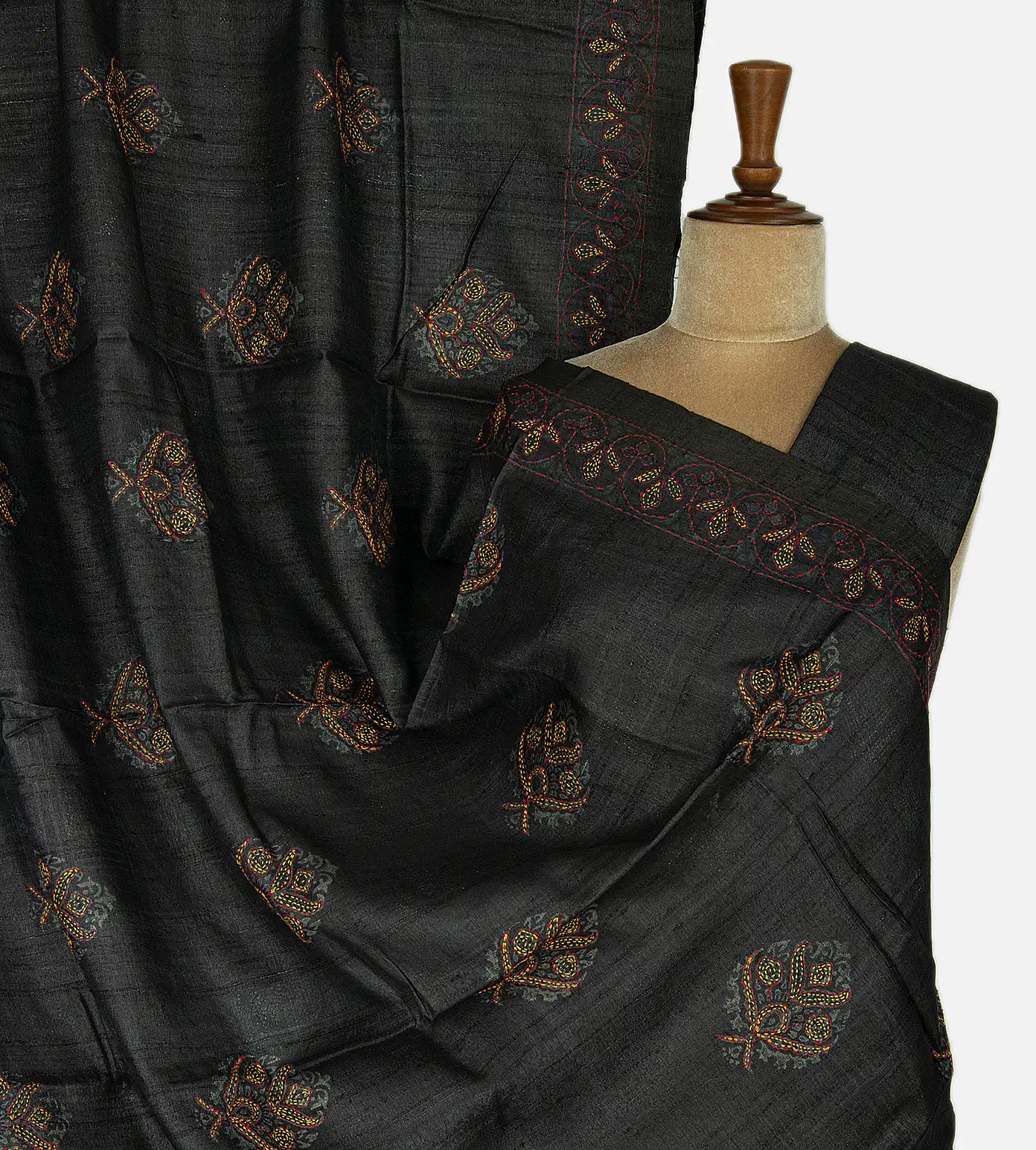 black-tussar-saree-c0253836-a