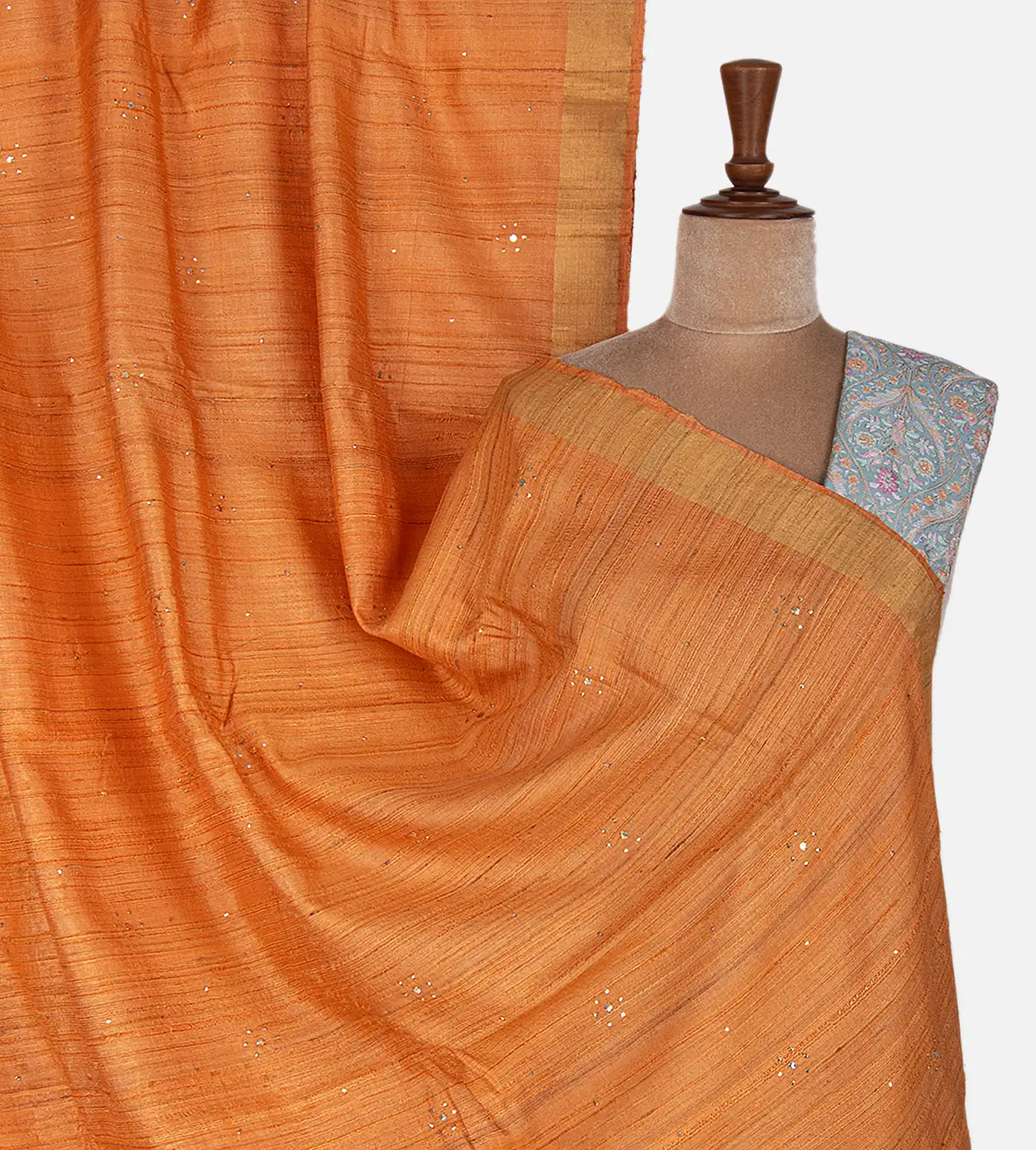 orange-tussar-saree-b0943055-a