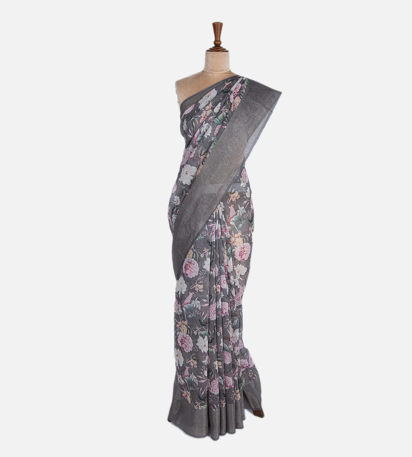 grey-linen-printed-saree-c0151892-b