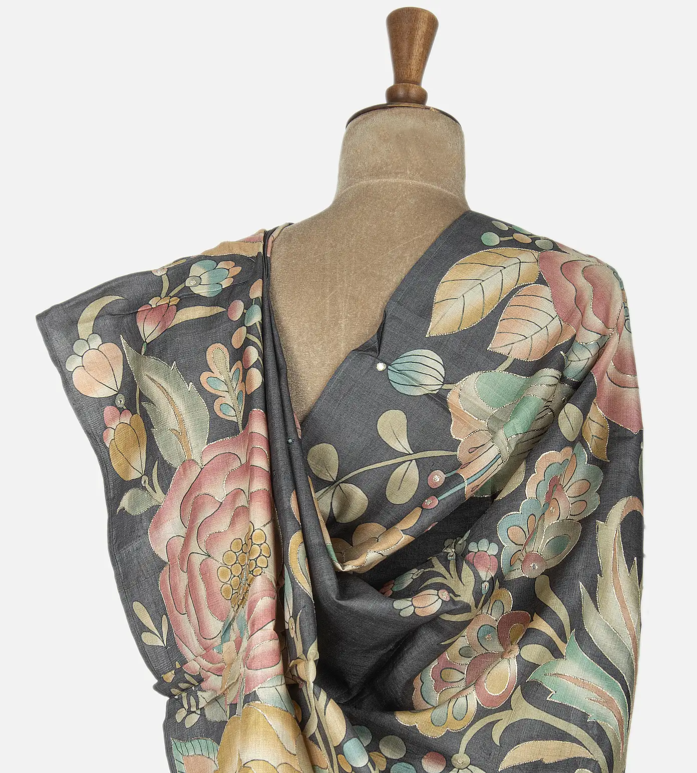 dark-grey-tussar-saree-b1250296-c