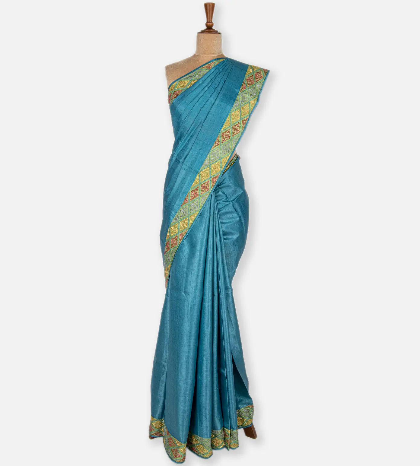blue-tussar-saree-c0253278-b