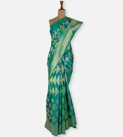 green-and-blue-kanchipuram-silk-saree-c0457434-b