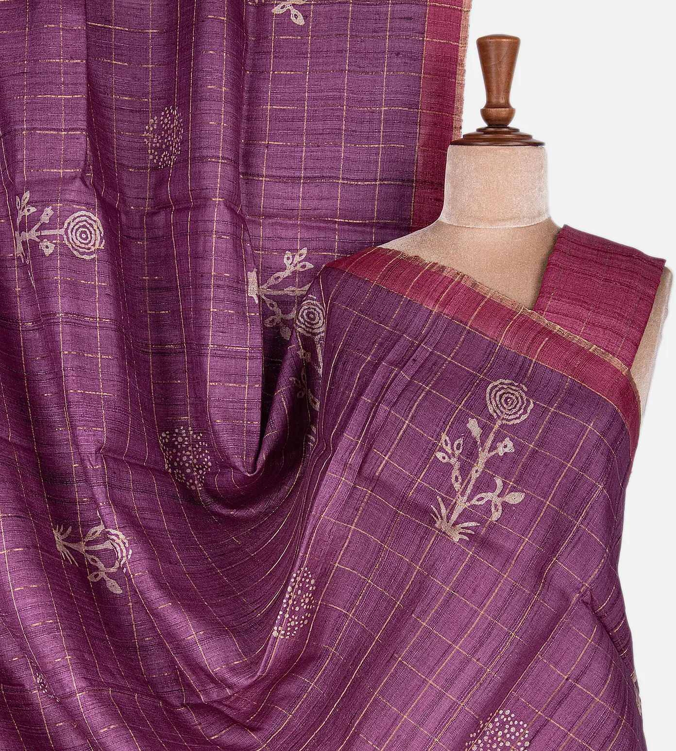 deep-pink-tussar-saree-c0558499-a