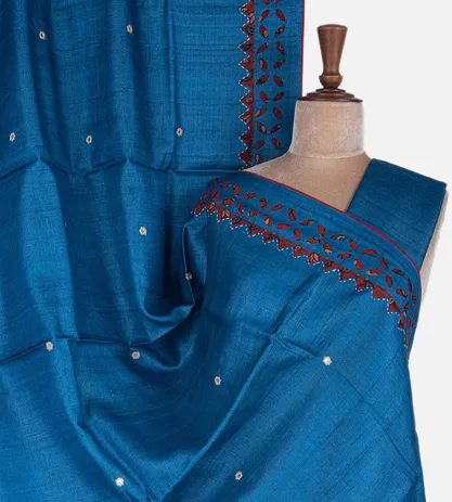 cobalt-blue-tussar-embroidery-saree-c0558634-a