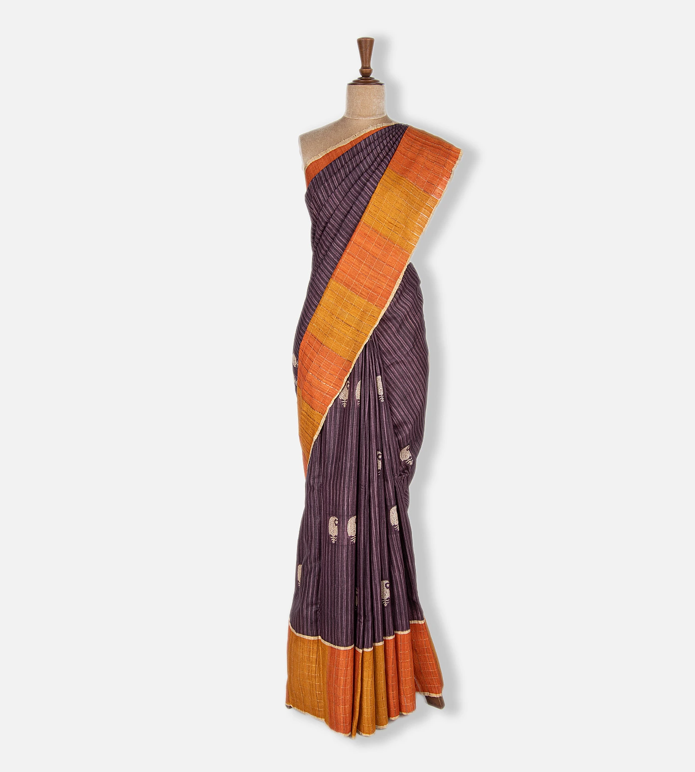 aubergine-purple-tussar-printed-saree-c0558506-b