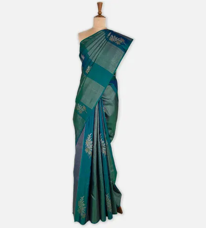 peacock-blue-kanchipuram-silk-saree-c0355901-b