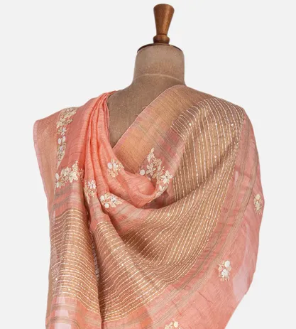 light-peach-linen-saree-c0558965-c