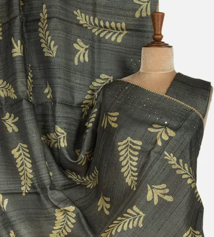 olive-tussar-printed-saree-b0943163-a