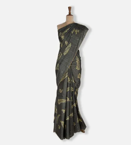 olive-tussar-printed-saree-b0943163-b