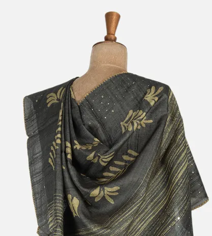 olive-tussar-printed-saree-b0943163-c