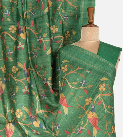 green-tussar-printed-saree-c0152418-a